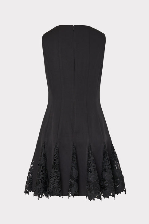 ROZIE CORSETS Lace-Paneled Bustier In Black