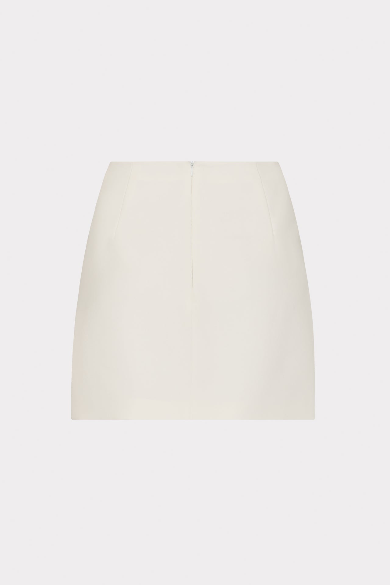 Lizzy Cady Mini Skirt in Ecru | MILLY