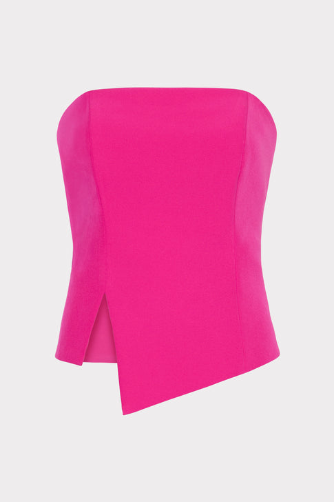 Lana Cady Strapless Top Fuchsia Image 1 of 4