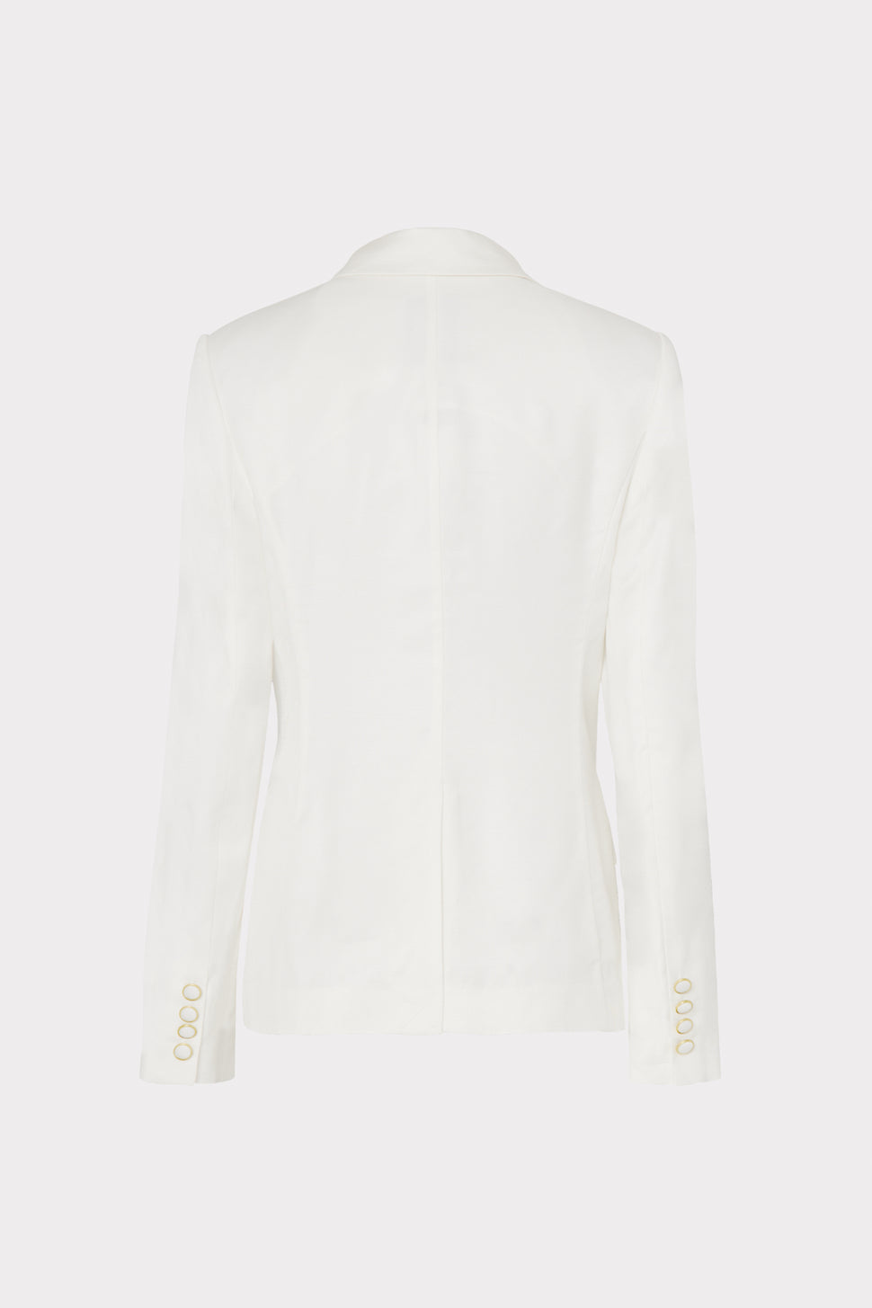 Alexa Viscose Twill Jacket in White - MILLY in White | MILLY