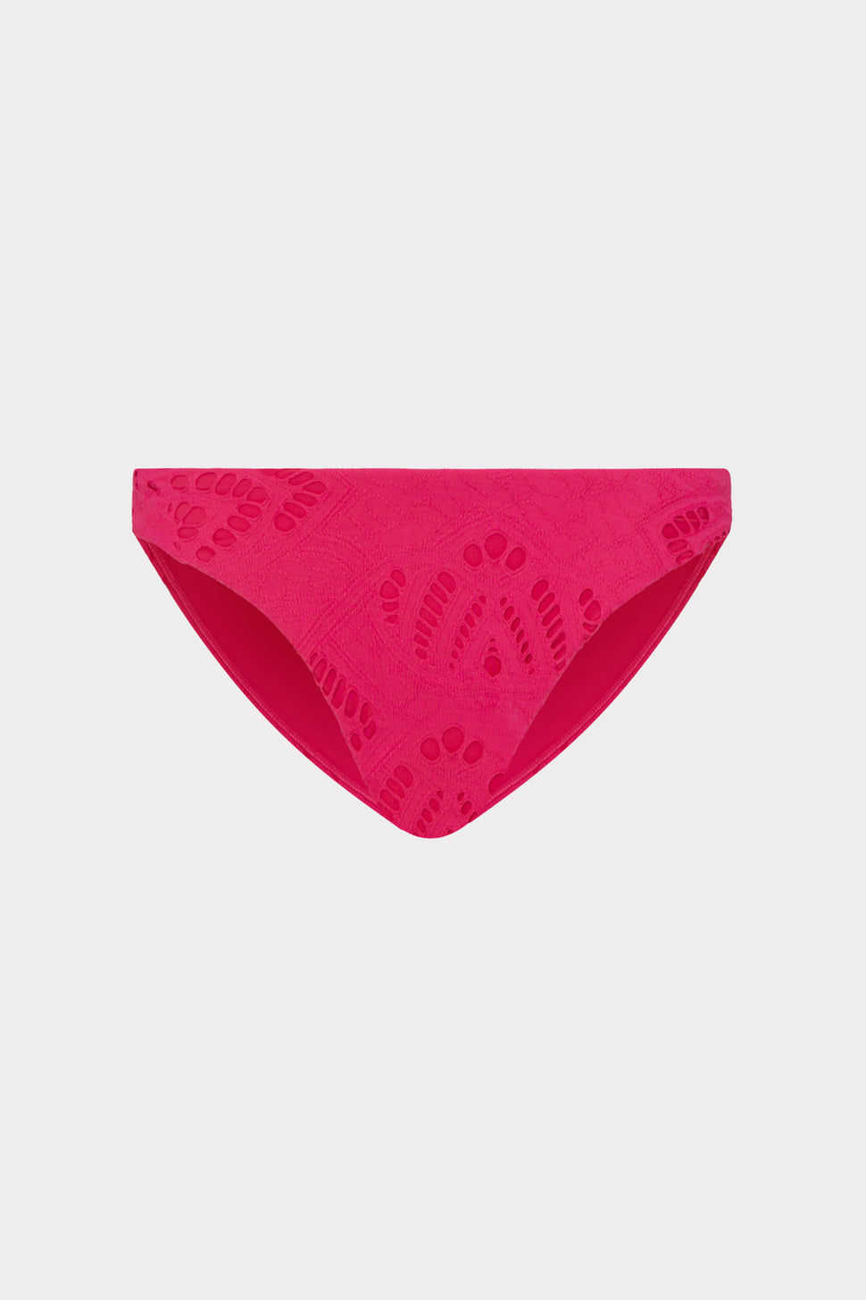 NEW VICTORIA'S SECRET Pink & White Stripe with Ruffle Bikini Bottom - Sz.  Small