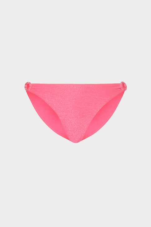 O-Ring Bikini Bottom Shimmer Pink Image 1 of 4