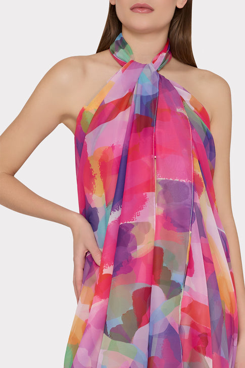 Rainbow Waterfall Sarong Multi Image 3 of 4