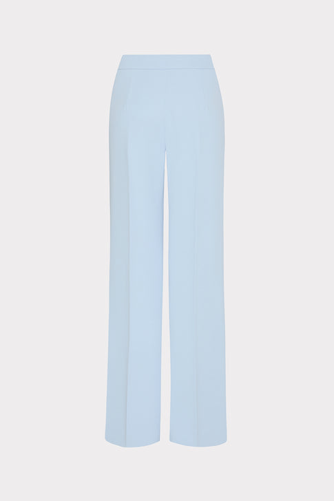 Natia Crepe Pants Ice Blue Image 4 of 4