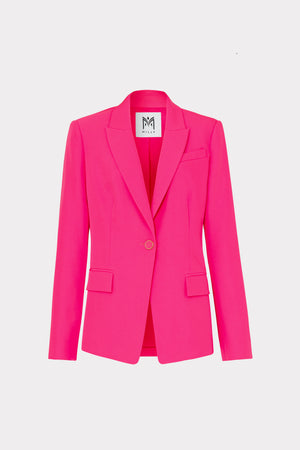 Avery Boucle Blazer in Pink