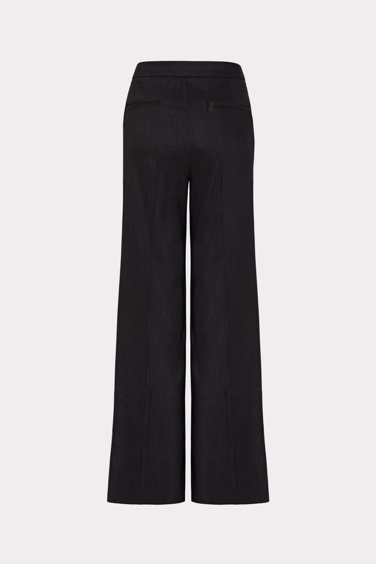 Lennon Linen Pants in Black | MILLY