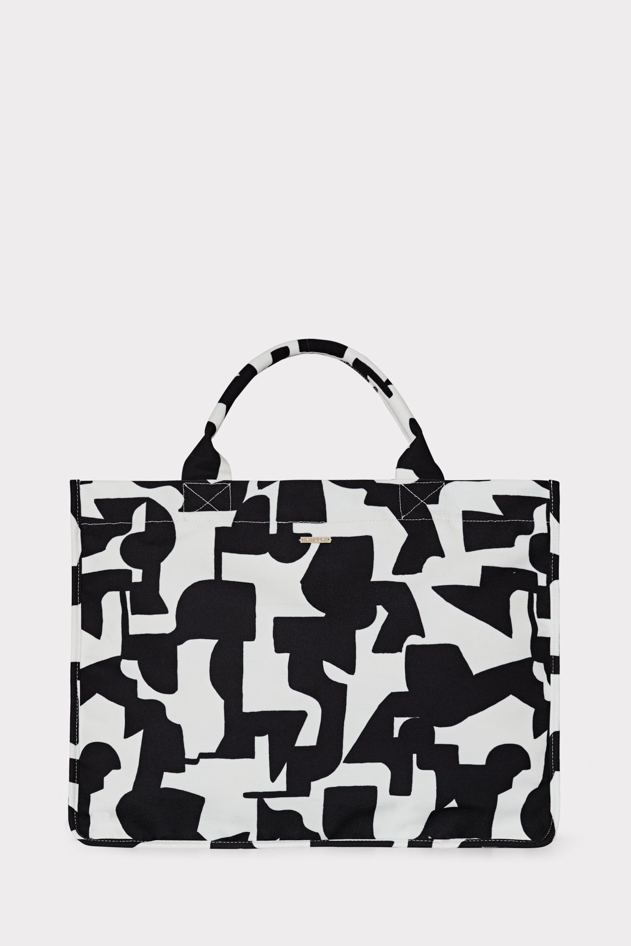 Black Canvas Monique Tote Bag