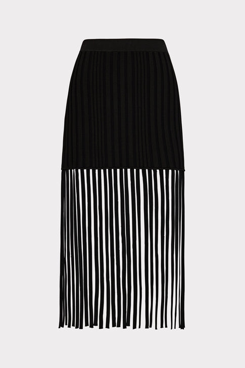 Oséree, Paillettes Lace Mini Skirt Black